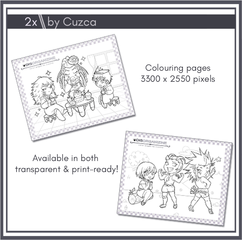 Disorganizine's tweet photo. ❦ Designed by @cuuzca there are 2 Colouring Pages in our Dusk and Superior Bundles.
There's a version ready to print-out and another you can put into your digital art software!
➡️https://t.co/IEnwxk4H7g
#org13 #orgxiii #organizationxiii #kingdomhearts #organization13 https://t.co/NH85Z33gOE