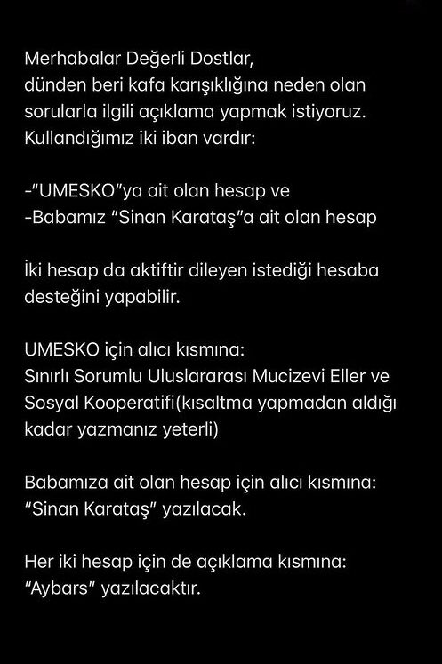 IBAN NUMARASI HAKKINDA...