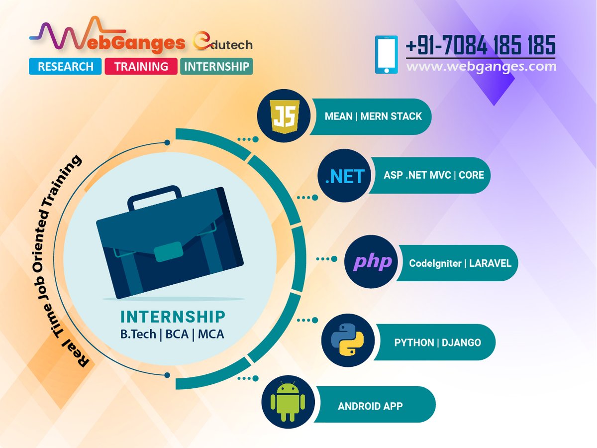 WebgangesL's tweet image. 🔥🔥 𝟲 𝗠𝗼𝗻𝘁𝗵𝘀 𝗧𝗿𝗮𝗶𝗻𝗶𝗻𝗴 &amp;amp; 𝗜𝗻𝘁𝗲𝗿𝗻𝘀𝗵𝗶𝗽 𝗣𝗿𝗼𝗴𝗿𝗮𝗺 𝗳𝗼𝗿 𝗕.𝗧𝗲𝗰𝗵 | 𝗕𝗖𝗔 | 𝗠𝗖𝗔 | 𝗗𝗶𝗽𝗹𝗼𝗺𝗮 𝗦𝘁𝘂𝗱𝗲𝗻𝘁𝘀. 🔥🔥
#MCA #BCA #FullStackDeveloper #nodejs #php #python #AspNetCore #Android #internship #industrialtraining #ProjectTraining