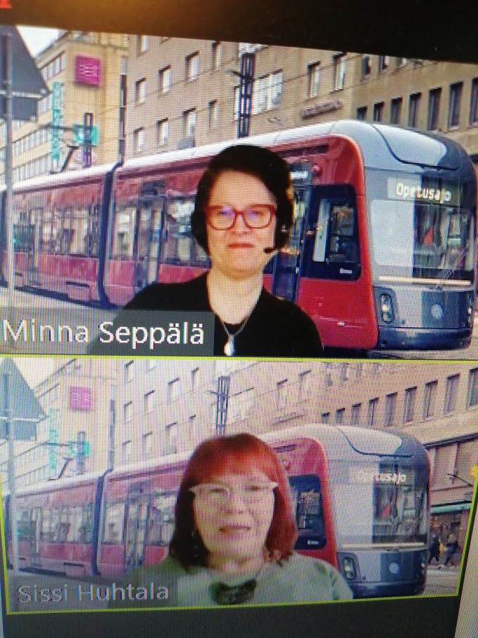 Kun tamperelaiset erityisopettajien kouluttajat puhuvat Zoomissa näkyy taustalla tietenkin <a href="/TampereRatikka/">Tampereen Ratikka</a>. Miten toisen asteen erkkaopiskelijoiden yksilölliset opintopolut ja joustavuus toteutuvat korona-aikana? <a href="/seppala_minna/">Minna Seppälä</a>  ja Sissi kertovat Erityisen äärellä -seminaarissa.