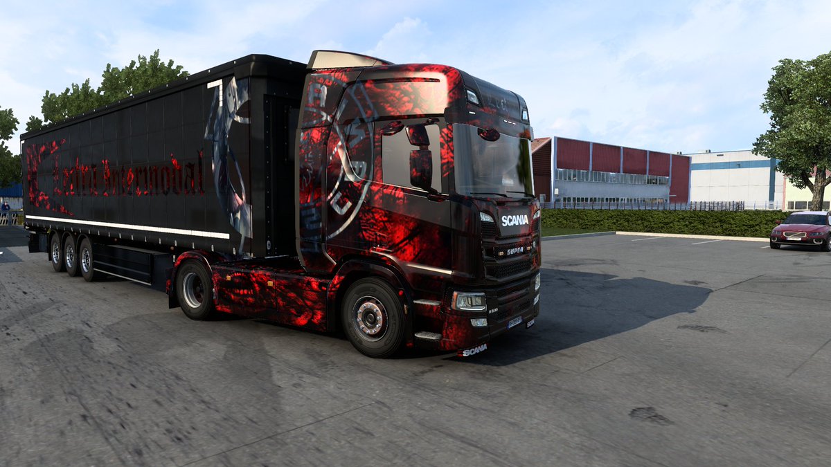 Lectraa37's tweet photo. on the road again #roadqueen #lectraa @SCSsoftware  @ScaniaGroup https://t.co/cPu8uwWFPq