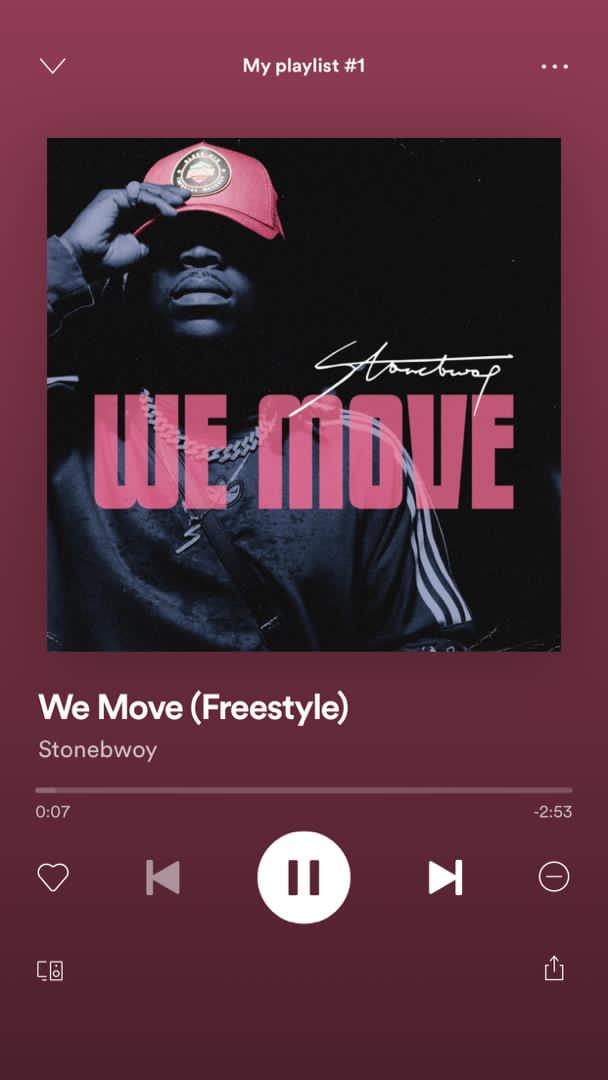 KinqSonniah's tweet photo. Stonebwoy will discover #DancehallPop anaa maddest tune #WeMove π₯π₯ https://t.co/E5r1zz2dbU