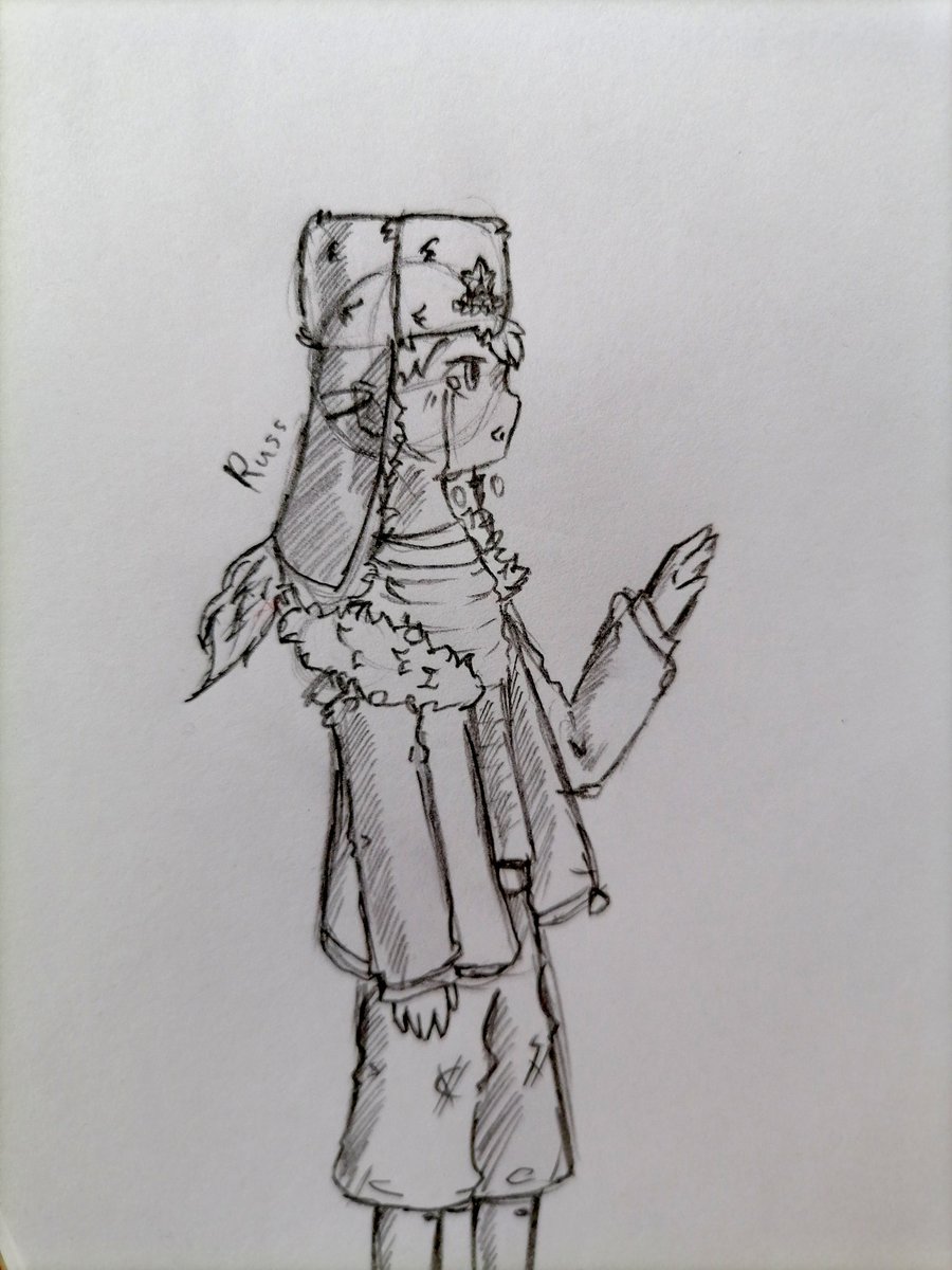 Ghostbeen2's tweet photo. Here one little art of Russia which i make ^^!
#countryhumansrussia #CountryHumans 
#art
#artwork https://t.co/Jcjg6qXeyW