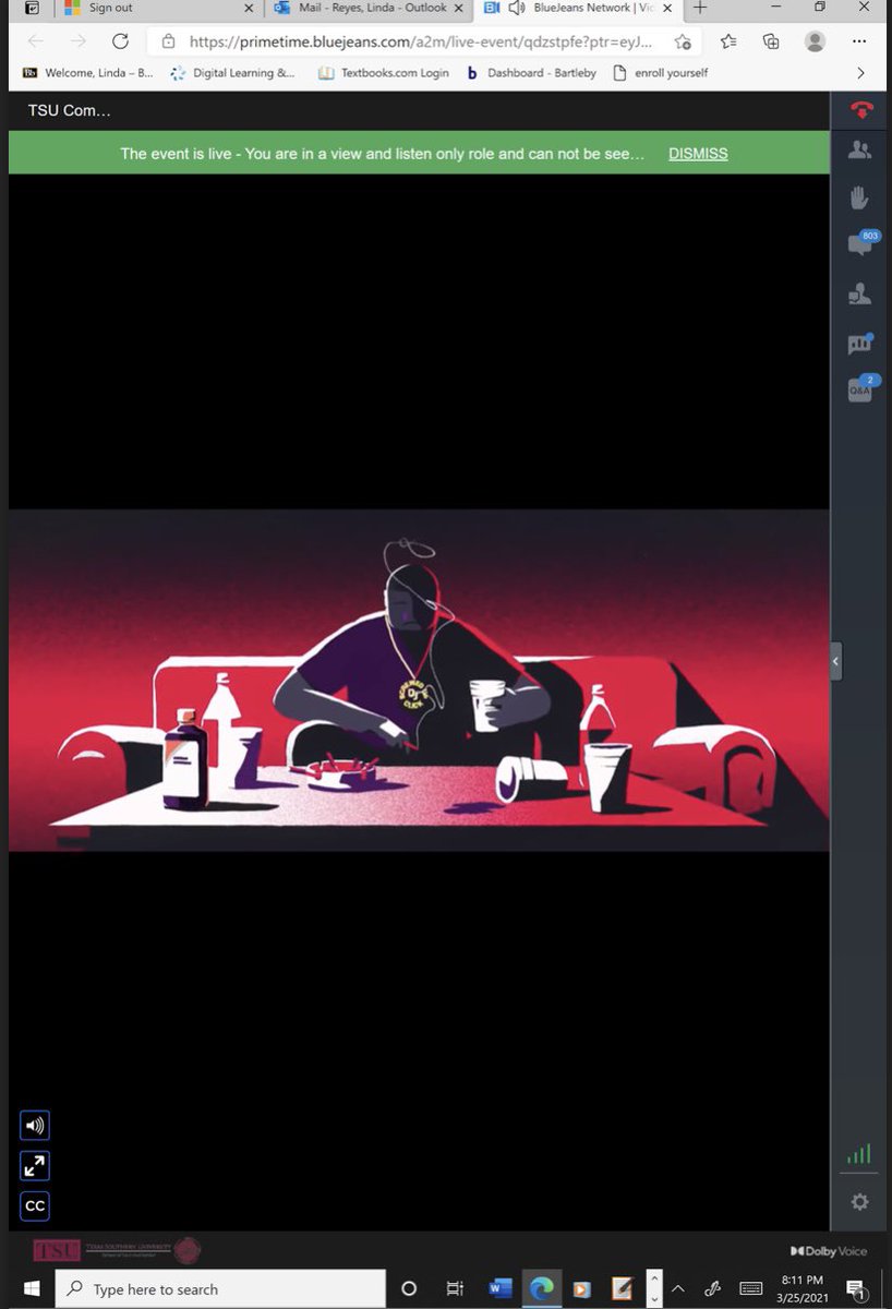 LoveHouLiving's tweet photo. That All Screwed Up Movie Tho. @TSUCOMMWEEK was my favorite @sswalker #texaslegend #djscrew #houstonculture #southside #music #TSUCommWeek https://t.co/9BkARYwUjS