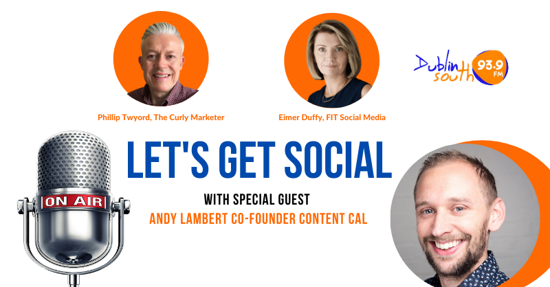 FITsocialmedia_'s tweet photo. Use content marketing? If not, why? Find out how to get started, types & trends for 2021? @PTwyford & I are delighted to have the very innovative @Andy_R_Lambert of @ContentCal_io today 2pm @DublinSouthFM: https://t.co/2CZdiBbRAh ๐ป๐#DublinSouthFM #LetsGetSocialShow #ContentCal https://t.co/sMIi95WzMB