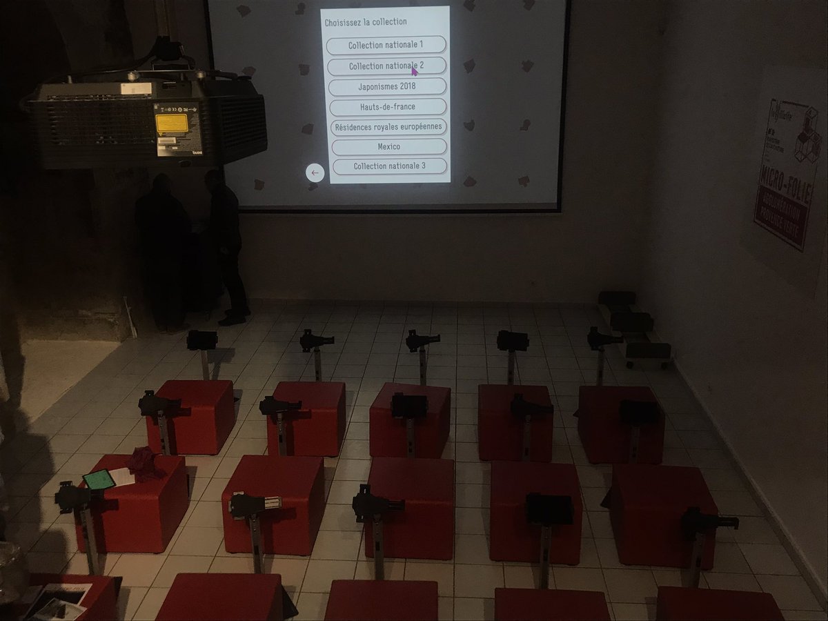 LSar83's tweet photo. Visite du musée numérique @MicroFolie avec @calafato_carine et la CPD musique, à Brignoles, au musée des comtes de Provence. Merci à Lydie et Lucy pour la découverte de cette galerie d’art ludique, interactive et evolutive pour voyager à travers l’art et son histoire @DANE_acNice https://t.co/64chAr32Nu
