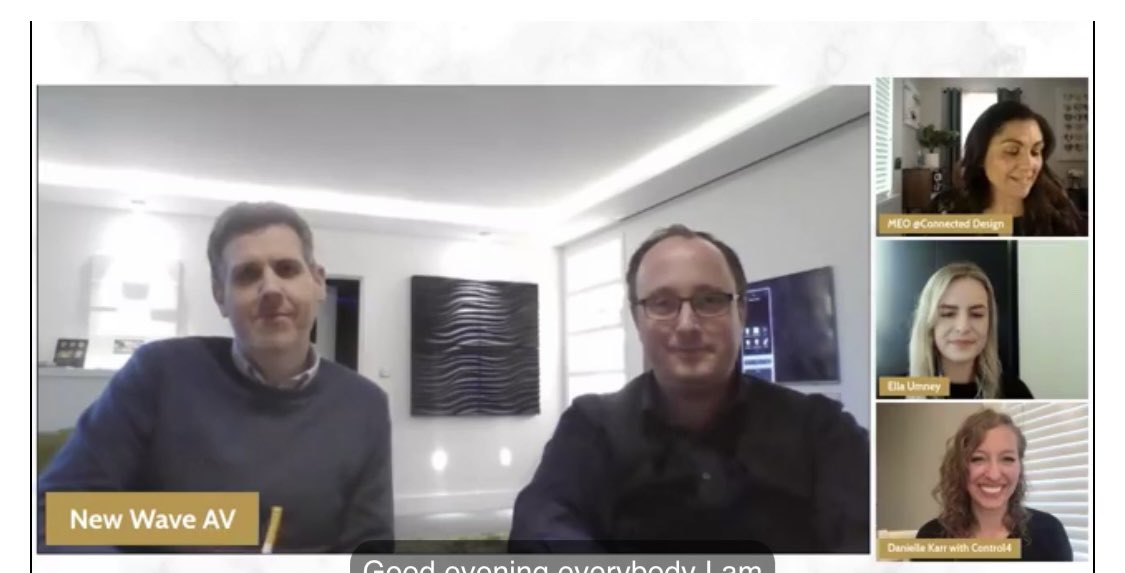 tweet_daniellek's tweet photo. Did you see the great convo we had with @Control4 Certified Showroom New Wave today?? If you missed the @ConnectedDesign FB Live, check it out here: https://t.co/yPGAam2dvO
#control4 #smarthomes #snapav #asid #interiordesign #nkba #biid #londonproperty #londonhomes #avtweeps https://t.co/yoFkpaOIfC