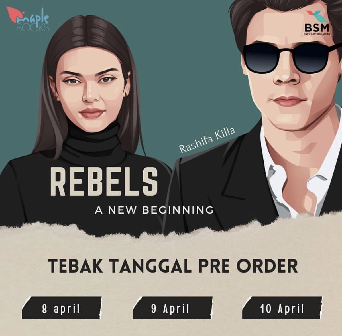 mamanyamiiko's tweet photo. Kita main tebak2an bestie. 😗
Menurut kamu kapan nih open PO nya? 😉 #REBELS #CHANGED2 #CHANGED2gantijudul #rashifakilla #henya #novel #openPO #comingsoon https://t.co/G9UdvrzZZo