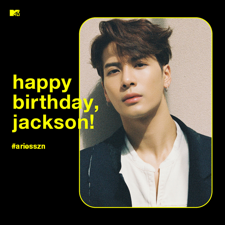 mtvasia's tweet photo. take time out from your weekend &amp; join me in wishing @JacksonWang852 a huge HAPPY BIRTHDAY! 👑 always amazes me how talented and hardworking this man is~~~ ❤️️

#MTVBirthdays #JacksonWang #王嘉尔 #HappyJacksonDay #KingJacksonDay #HappyBirthdayJackson #TEAMWANG #갓세븐 #잭슨 https://t.co/hhmTXPSByx