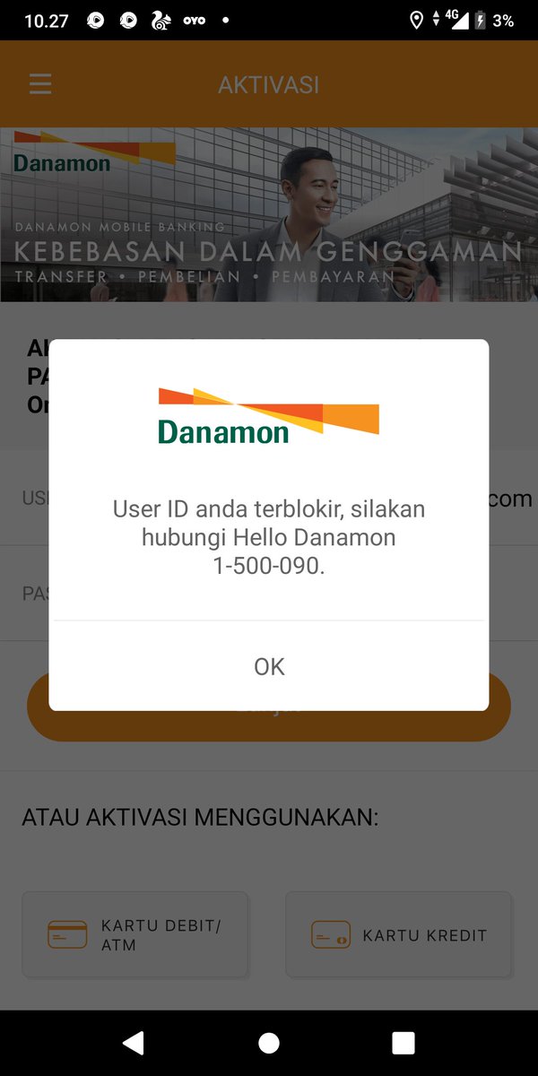 YudaRio6's tweet photo. @HelloDanamon min ini gmna https://t.co/0p96boXQT8