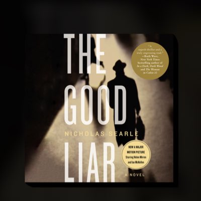 I saw the preview for the good liar movie and decided to pick up the book. It’s a wild ride of deception, spies, liars, and the long long LONG con.  #NewProfilePic