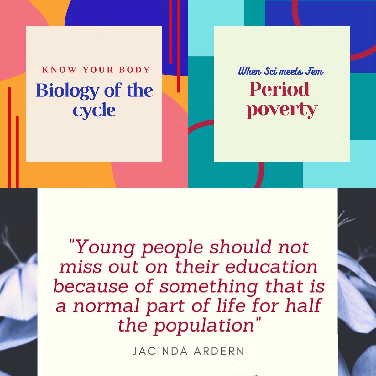 FedericaLR's tweet photo. This week on ScixFem we talked about the biology of the cycle and period poverty, an issue that affects menstruators worldwide. Come follow us on Instagram and Facebook. #scienceoutreach #womenempowerment #menstruation #periodpoverty https://t.co/6H1O2qSqGR