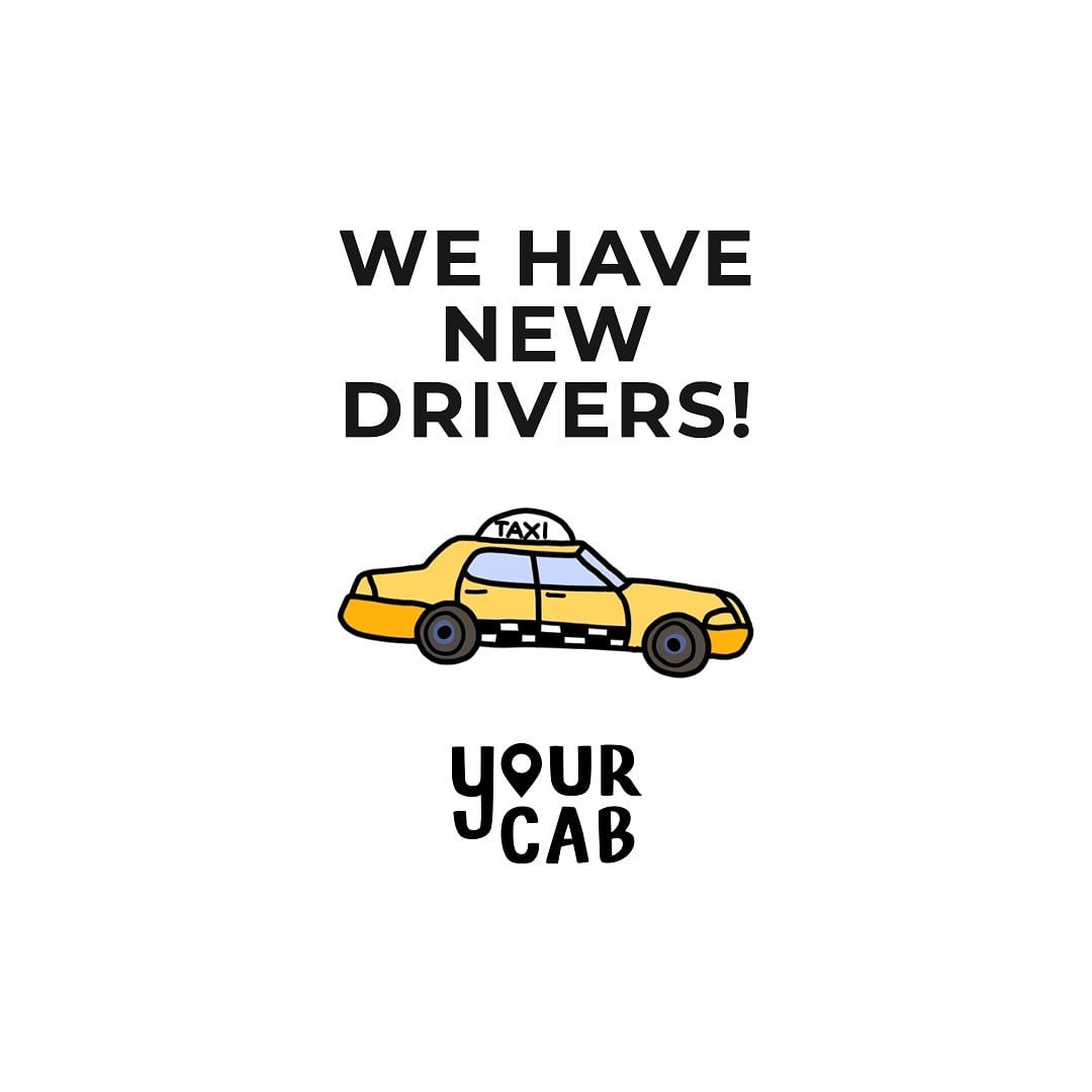 yourcabsby's tweet photo. We are happy announce that we have some new drivers that have joined the Your Cab family this week! We are still in our soft opening phase, but we are optimistic about being able to extend our hours of operation, and decrease our wait times!! Keep an eye out! https://t.co/IkjFOaqcWs