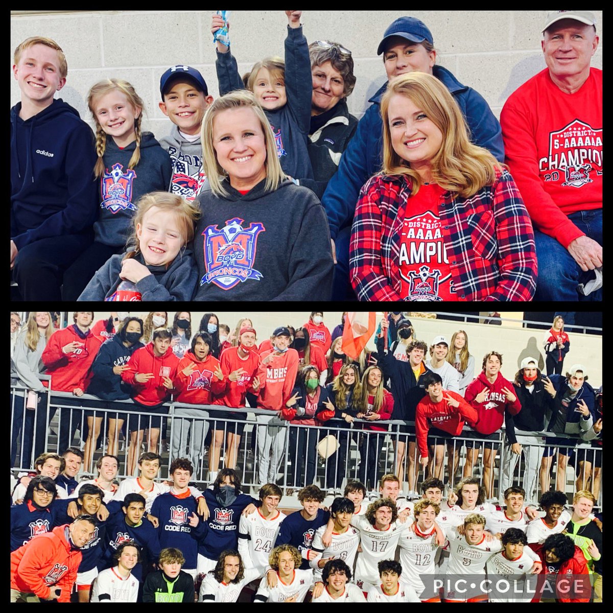 epeek02's tweet photo. Tonight was a great night to be a Bronco! So proud of these guys! #codered @BoydSoccerR2L https://t.co/yJBQp1XUpp