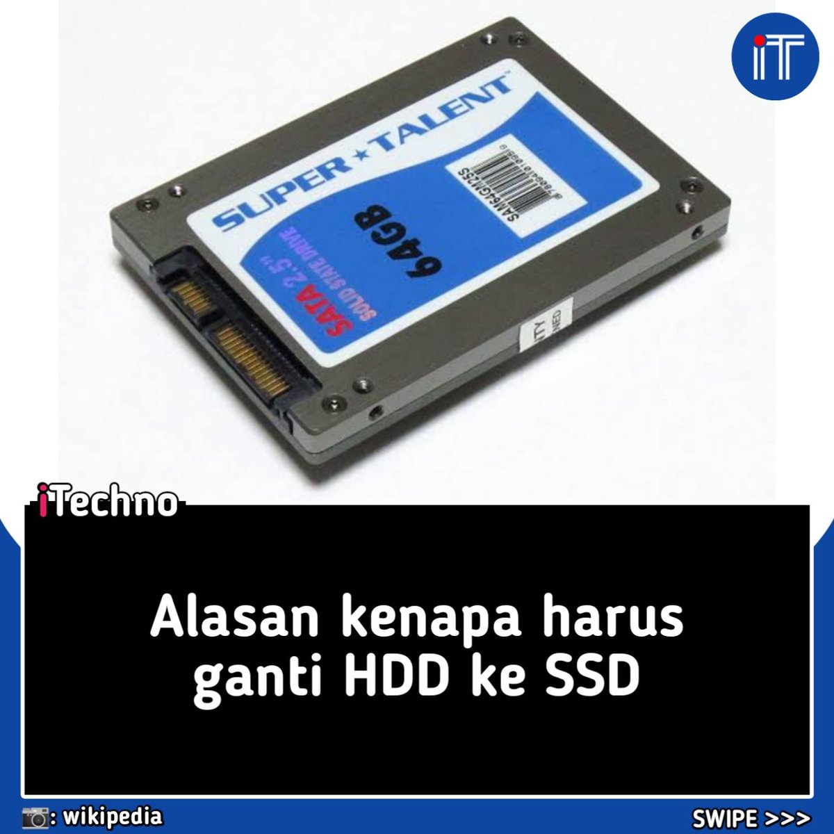 InfozoneTechno's tweet photo. Laptop lemot padahal storage masih banyak?
Pake SSD aja bro!
Selengkapnya ada di IG kita ya
Link IG: https://t.co/xsPaG5miQa
.
#ssd #ssdmurah #ssdharddrive #hdd #hddmurah #hddvsssd #ssdvshdd #laptoplemot #pclemot #komputerlemot https://t.co/nUKQtLApkZ