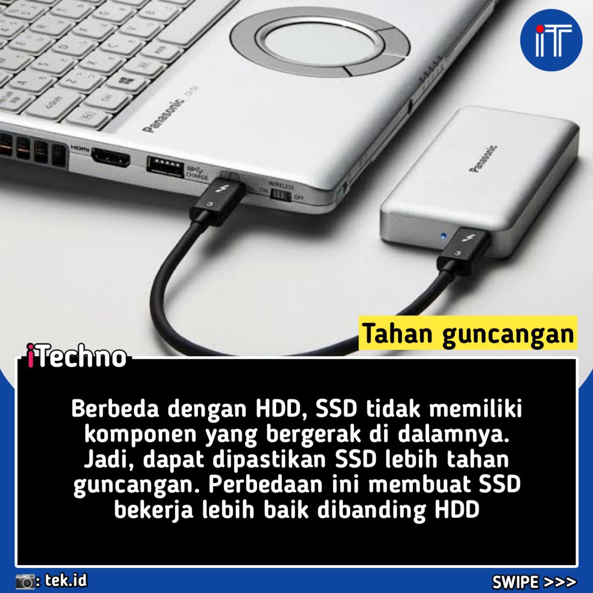 InfozoneTechno's tweet photo. Laptop lemot padahal storage masih banyak?
Pake SSD aja bro!
Selengkapnya ada di IG kita ya
Link IG: https://t.co/xsPaG5miQa
.
#ssd #ssdmurah #ssdharddrive #hdd #hddmurah #hddvsssd #ssdvshdd #laptoplemot #pclemot #komputerlemot https://t.co/nUKQtLApkZ