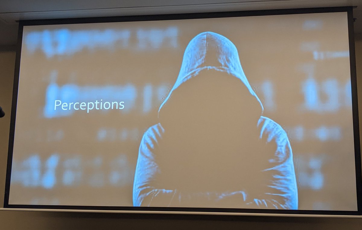 Mike Ouwerkerk: "this isn't a hacker, it's a cold person" 🤣 #BrisSEC21