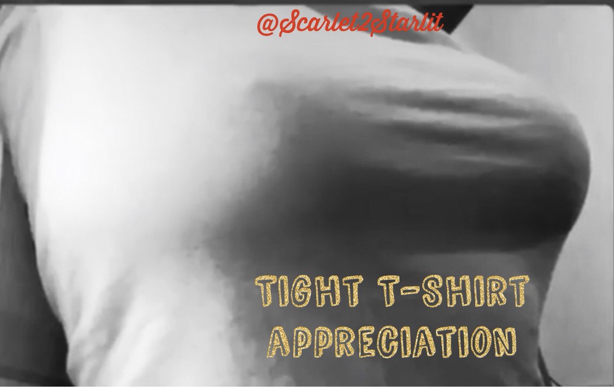 Scarlet2Starlit's tweet photo. #TightTshirtAppretiationDay is a thing right? Would love for y’all, men &amp; women, to show our Tee’s just how much we love em 😉❤️❤️ be kind, be classy &amp; share the love 💕💕💕 https://t.co/Vwyt7nk8gR