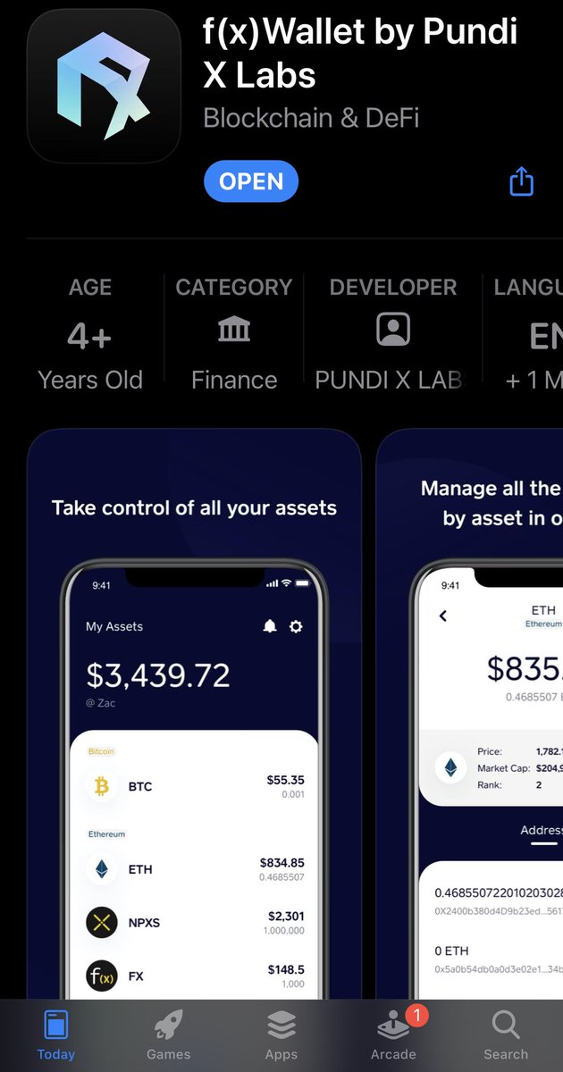 PundiAI's tweet image. #fxWallet is now available on @AppStore for #iOS users to download. You own your private key and take full control of your digital assets. Swapping #NPXS for #PUNDIX and #DeFi staking will be coming to the next version. Get ready👉apps.apple.com/app/f-x-wallet… @PundiXLabs #blockchain