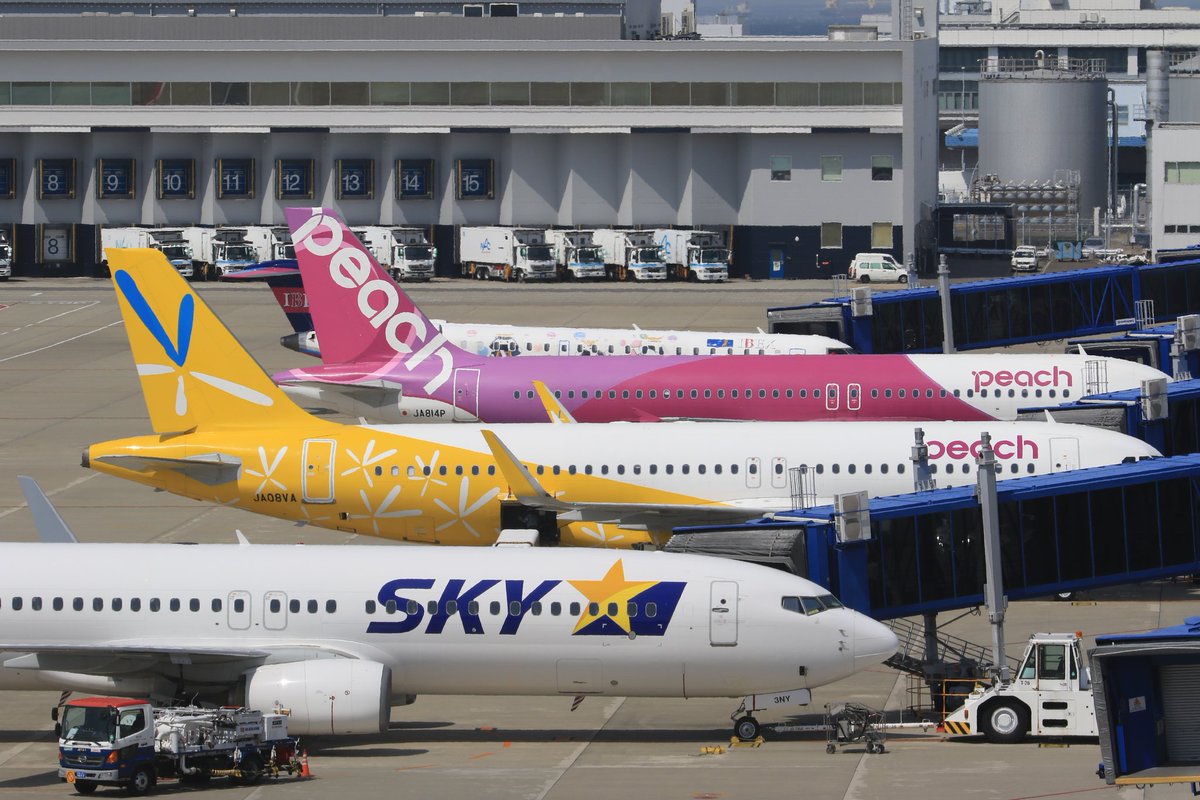 中部国際空港セントレア Auf Twitter 今朝那覇に向かったpeachのバニラな機体が那覇からセントレアに帰ってきました おかえりなさい スポットでは新千歳から到着した桃色のpeachと並んでいます 中部国際空港セントレア Auf Twitter 今朝那覇に向かったpeachのバニラな機体が那覇からセントレアに帰ってきました おかえりなさい スポットでは新千歳から到着した桃色のpeachと並んでいます