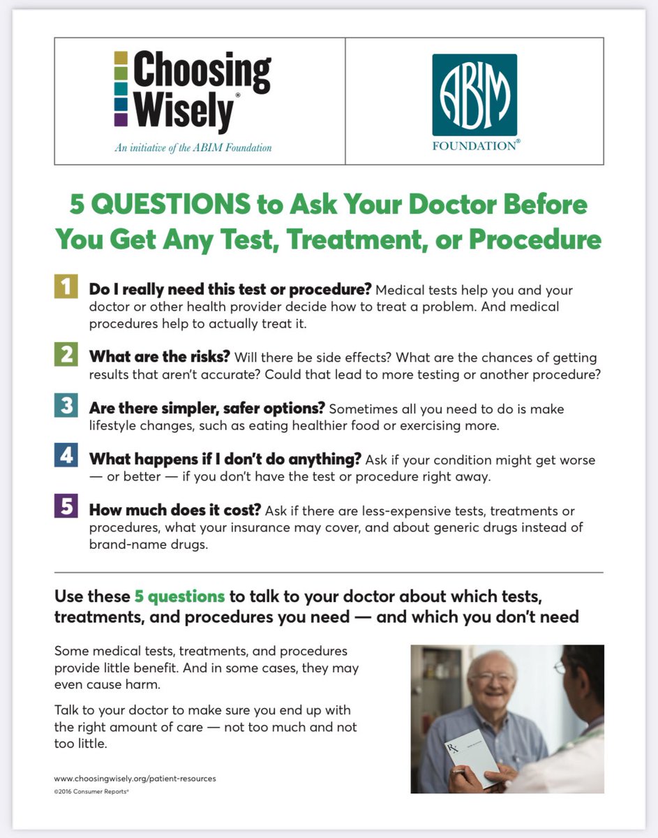 Ben Berger, MD (@benboyga) on Twitter photo Came across this gem from <a href="/ABIMFoundation/">ABIM Foundation</a> today. All patients should be empowered to ask these questions. I hope I can train to answer them. #ChoosingWisely Came across this gem from <a href="/ABIMFoundation/">ABIM Foundation</a> today. All patients should be empowered to ask these questions. I hope I can train to answer them. #ChoosingWisely
