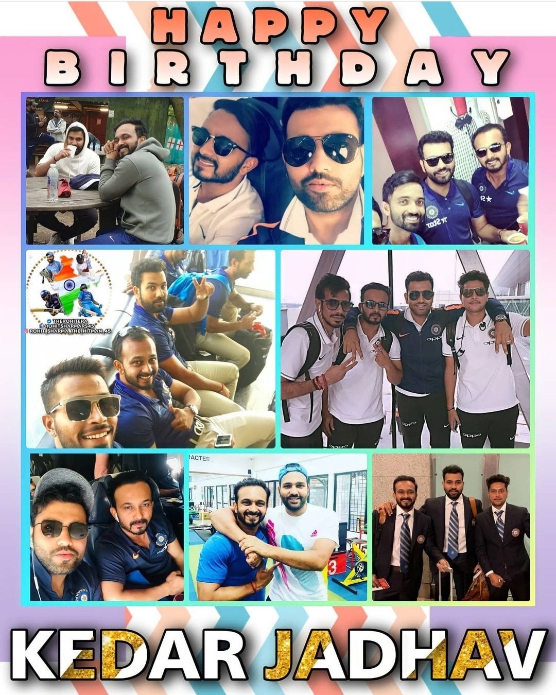 Happy Birthday Kedar Jadhav       