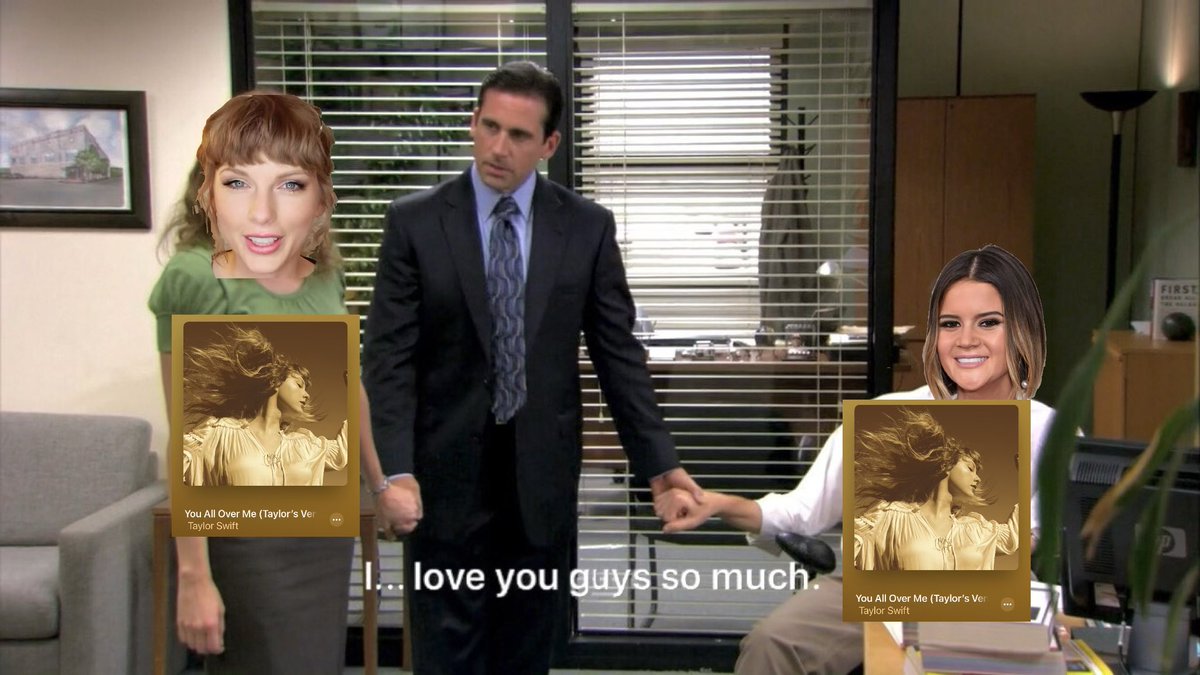 READYF0RlT's tweet photo. @taylorswift13 @MarenMorris when no one else is there for you taylor swift and maren morris are: #YouAllOverMe https://t.co/wocy09VOld