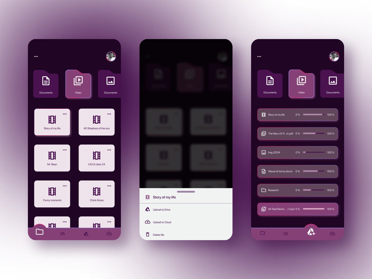 AlexSkullUIUX's tweet photo. File Upload #Day031 #DailyUI #dailyui https://t.co/OacMwrCxGS