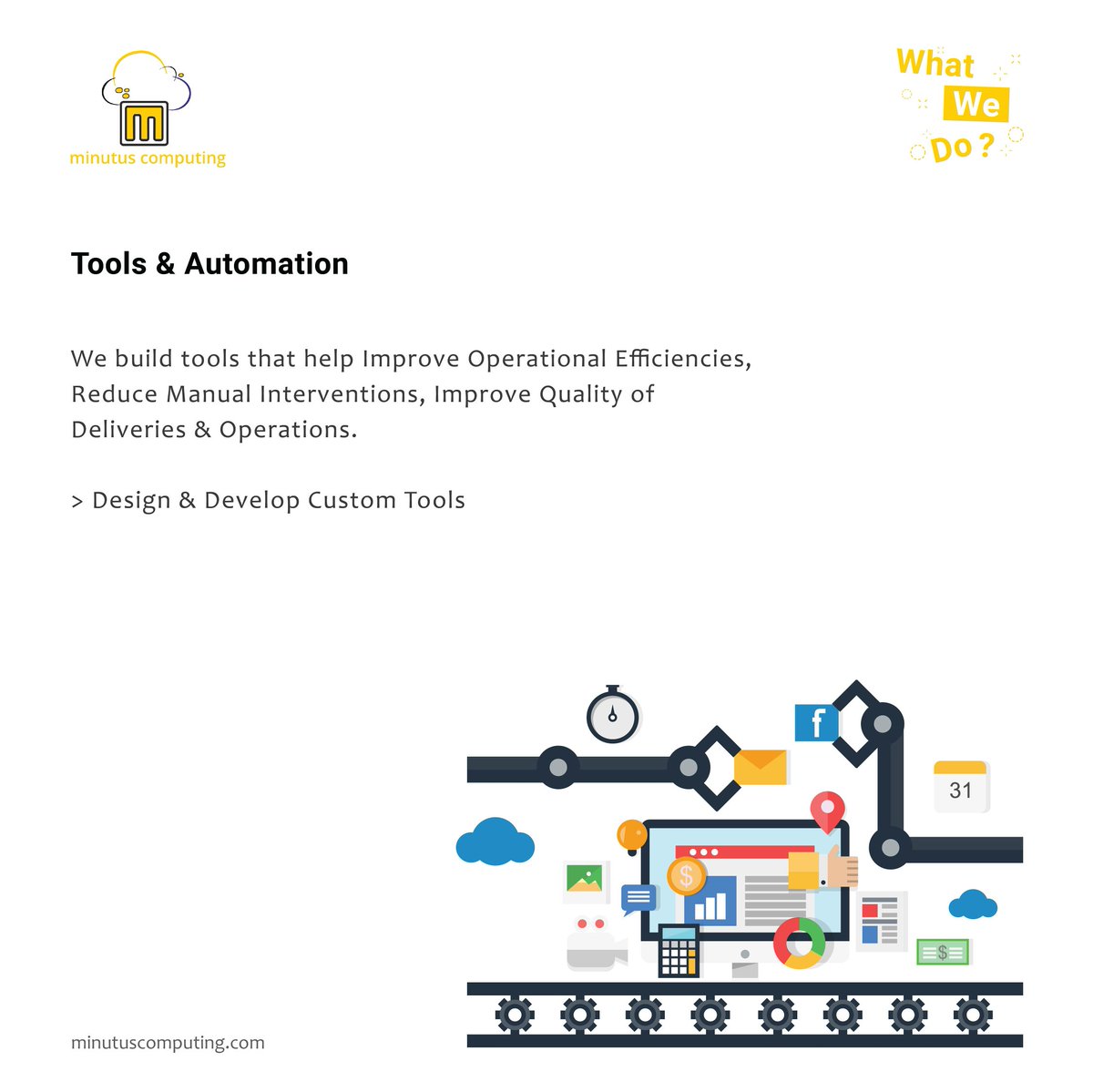 MinutusC's tweet photo. WHAT WE DO? 🤔
#minutuscomputing #cloud #cloudcomputing https://t.co/IZMZVmSqsn