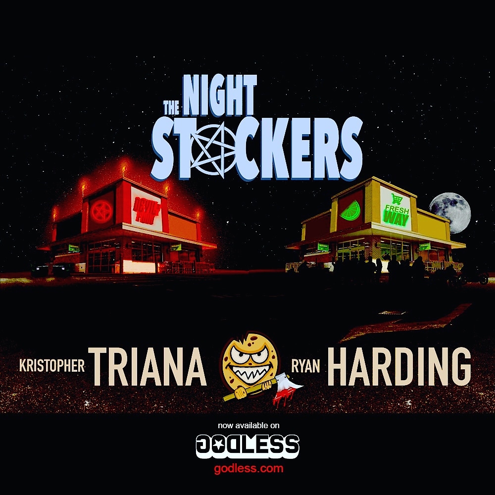 knucklesupper's tweet photo. Buy Night Stockers by Kristopher Triana and Ryan Harding on https://t.co/w5MlnwWcqI now!
https://t.co/MRxl3reJ2n
@knucklesupper
#godless #godlesshorror #godlesshorrors #indiehorror #supportindie #kristophertriana #ryanharding #ktrapjones #theevilcookie #nightstockers https://t.co/Nb4JKGIs1H