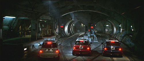 Fascinating bit of trivia I learned today. For the subway chase sequence in the Italian Job remake, the crew had to convert the stunt 2003 Minis to electric drive because the city of LA wouldn't allow any exhaust fumes in the metro tunnels.