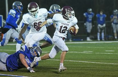 KyleJAndrews_'s tweet photo. Sparrows Point — the former home of Bethlehem Steel — is known for its grit &amp; determination as a steel town on the shores of the Patapsco River. That steely perseverance became evident in the football team’s 10-6 victory over Towson on Thursday.

READ: https://t.co/Nkfze3Jc9t https://t.co/BjAH8KW8oB