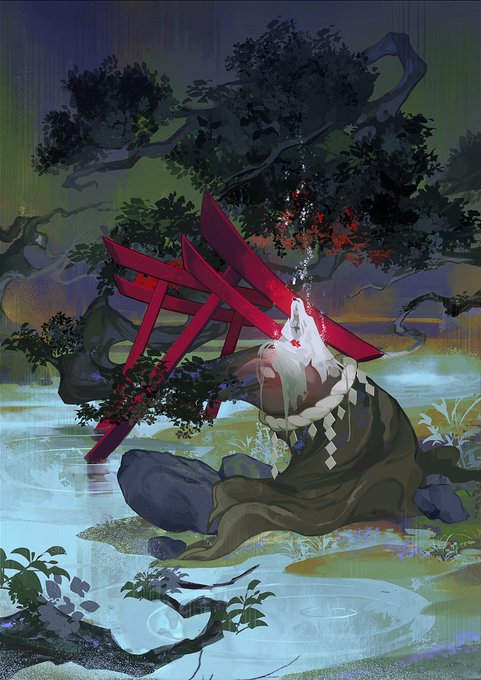 「shimenawa tree」 illustration images(Latest)｜3pages