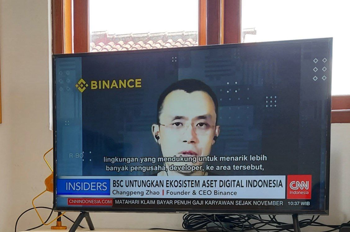 cz_binance's tweet image. Pushing blockchain development in Indonesia.