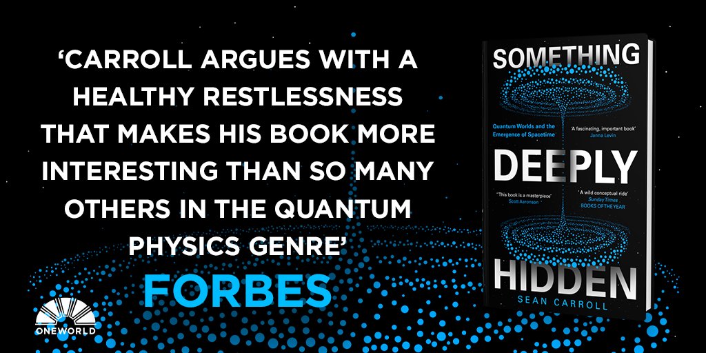 HarperCollinsIN's tweet photo. In his forthcoming book #SomethingDeeplyHidden, @seanmcarroll explains complex concepts of quantum physics, and debunks the myths with easy-to-understand explanations.
@Forbes
Pre-order now: https://t.co/0em0eqZpQd https://t.co/hoFPkq0Kw1