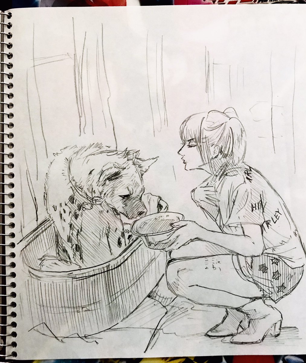 全く描いてない人みたいになってる気がするから脚靴強化月間スケッチをのせてみる 