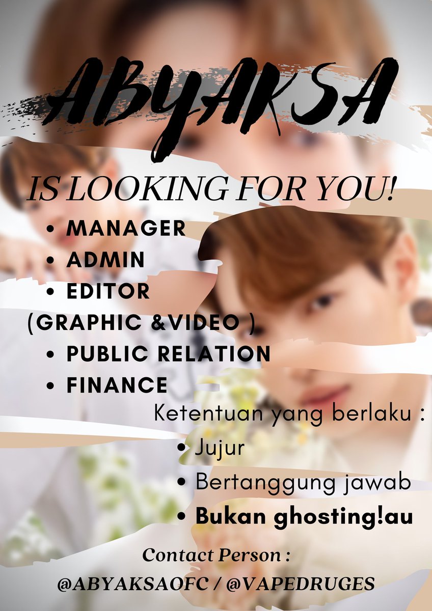 THEBENSOFC's tweet photo. ㅤㅤ

[ TWITTER DO YOUR MAGIC ]

  𝑨𝑩𝒀𝑨𝑲𝑺𝑨 𝑰𝑺 𝑳𝑶𝑶𝑲𝑰𝑵𝑮 𝑭𝑶𝑹 𝒀𝑶𝑼!!!

Dare to join us?!!
Click on this one, and contact us on @VAPEDRUGES &amp; @ABYAKSAOFC .

ㅤ https://t.co/tRdNkpk1rX