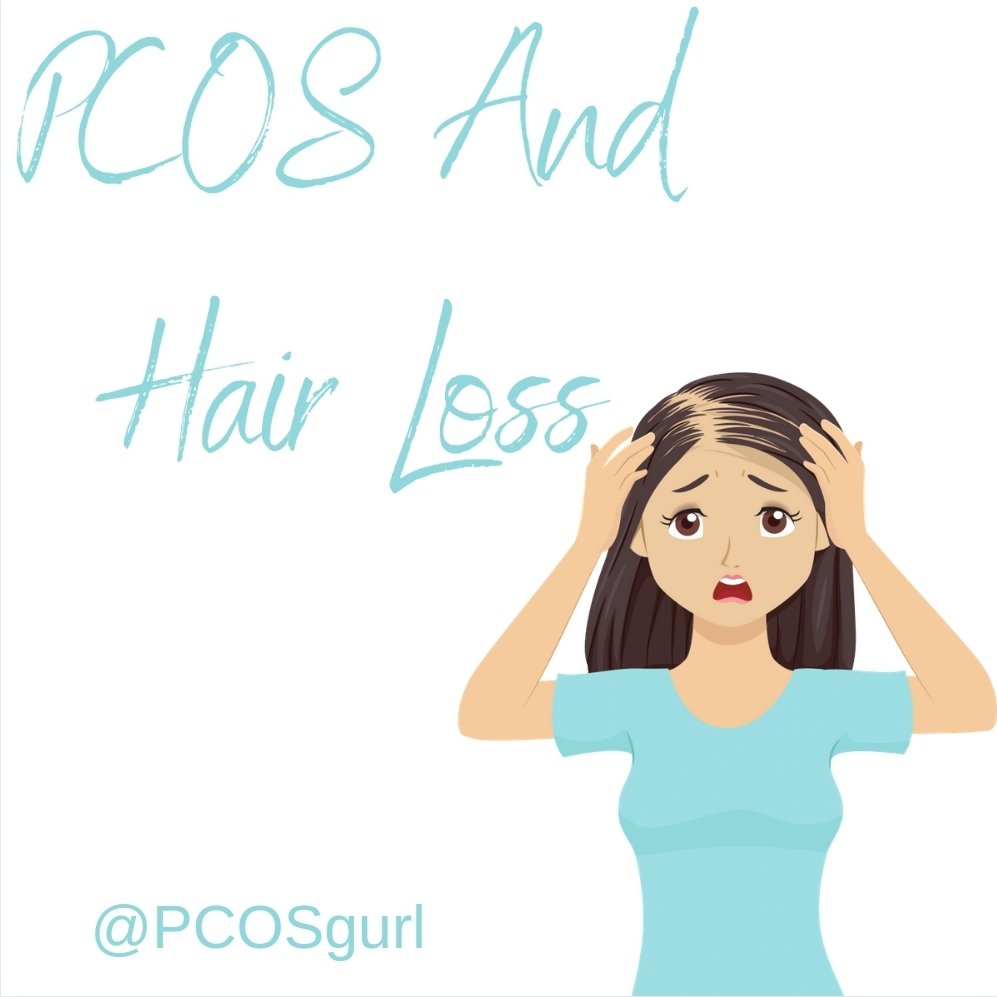 PCOSGurl's tweet photo. Many patients with #PCOS have problems with thinning scalp hair, known as androgenic #alopecia, it is also called female pattern hair loss and it affects between 40 - 70% of patients with the syndrome.
Excess androgens are usually the culprit in #hairloss with pcos

#pcosgurl https://t.co/c7hYOGVV9Q