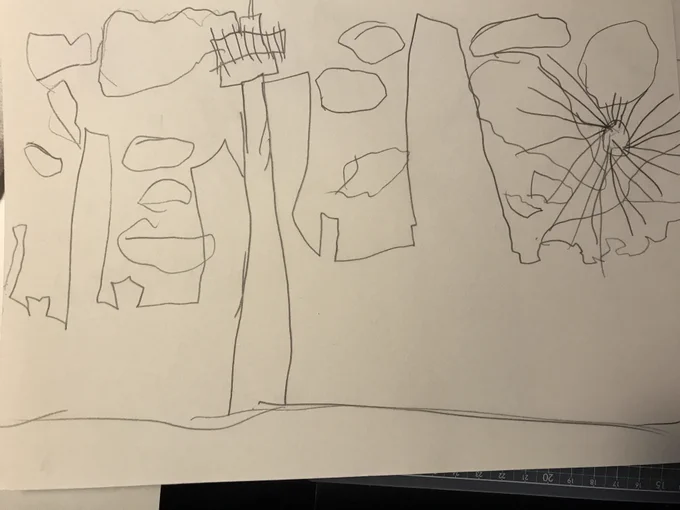 「子どもの絵の褒める時は『上手だね』ではなく内容に共感するのが良い」みたいな話を聞くけど、僕の息子は本当に絵が上手いので毎日100回くらい「うっまーい!上手いね!」と言いまくってます。僕も絵だけは周囲に上手と褒められて嬉しくて描きまくってるうちにプロになったので、それで良いと思う。 