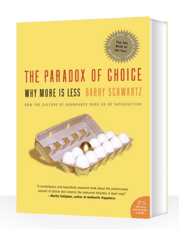 SunsetLarson's tweet photo. Finally got around to reading this one. I’ve never been happier to accept “good enough” as a Satisficer #sunsetreads https://t.co/TU6MOySR16