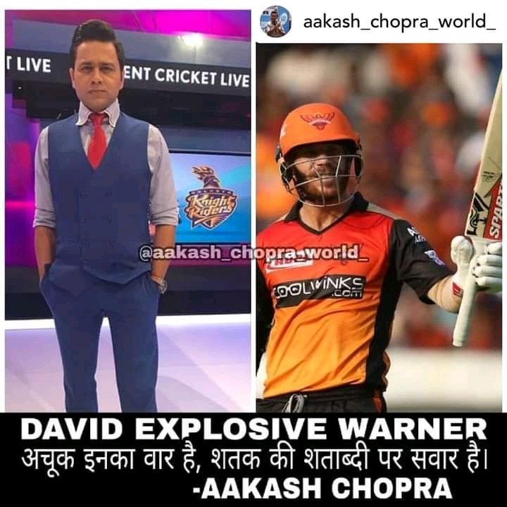 CricFanAshu's tweet photo. @cricketaakash Waiting For These Words In #IPL2021
@cricketaakash SIR..๐๐๐๐
YOU AND YOUR COMMENTRY IS AWESOME..โฅ๏ธโฅ๏ธ๐๏ธ๐๏ธ
#ExcitementOverloaded
#AakashVani
#AskAakash
@cricketaakash https://t.co/SUOUesDqqP