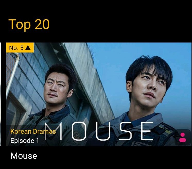 macel1387's tweet photo. #Mouse ranked #5 on ViuSG Top20 shows/dramas
#LeeSeungGi https://t.co/510M5RKKq0