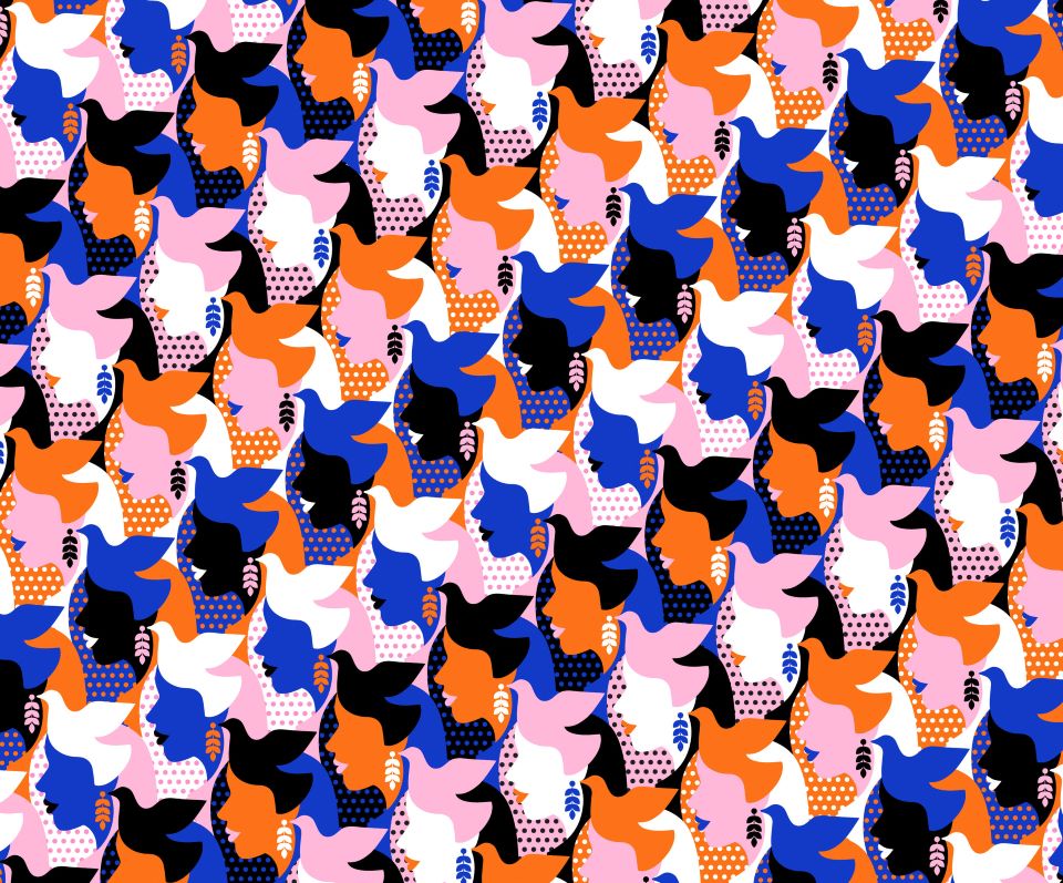 creativecloud's tweet image. Bright colors and intricate patterns fill the portfolio of Shanti Sparrow who finds joy in designing brilliant digital collages: adobe.ly/2JWdFsU #CreatewithIllustrator