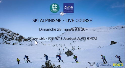 CDIsere's tweet photo. ⛷️ La Belle Etoile comme si vous y étiez !
Rendez-vous le dimanche 28 mars à 9h30 pour suivre la course de ski alpinisme en direct sur la page Facebook @alpes_ishere ou sur @Télégrenoble
#DauphineSkiAlpinisme #moussfilms #TeamIsereMontagne #BelleEtoile @DYNAFIT_SpeedUp @les7laux https://t.co/b3J1xlzOpD