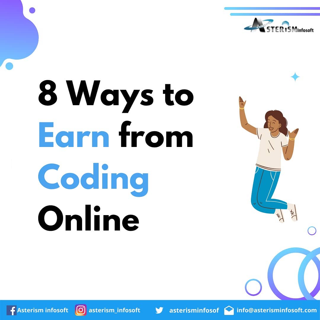 asterisminfosof's tweet photo. Earn money online with coding. How to have a look? #100DaysOfCode #MachineLearning #business #startups #money #motivation #Coding #CodeNewbie #fridaymorning #FridayVibes #earnmoneyonline https://t.co/q176dWyf5W