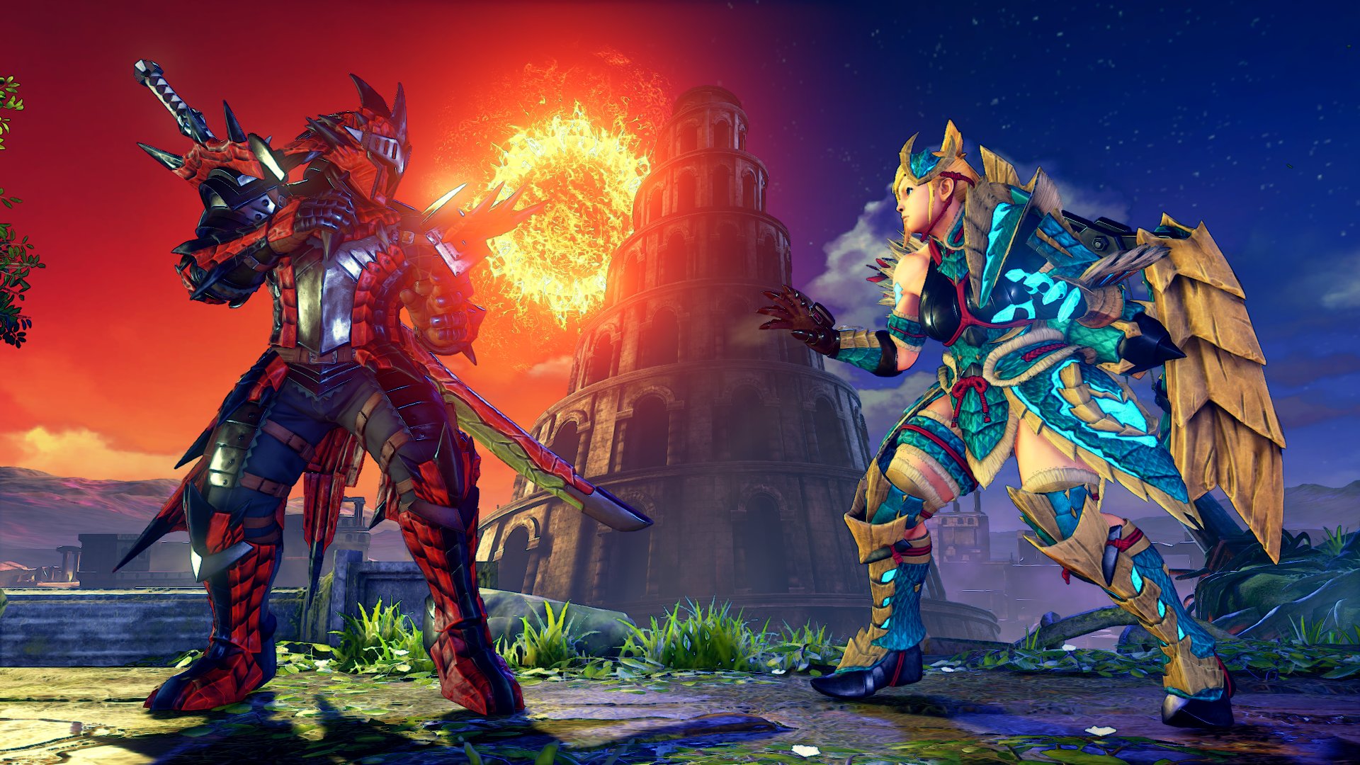 ストリートファイター Street Fighter モンスターハンターライズ 本日3月26日 金 発売 ストリートファイターvでもレウス装備 ケン とジンオウx装備 R ミカ コスチューム 大人気です Sfvce モンハンライズ T Co Dboktfxzxo T