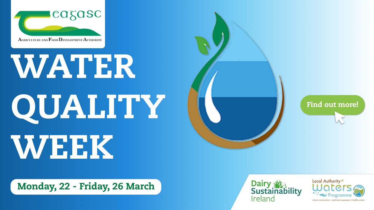 teagasc's tweet photo. Today see's the end of #WaterQualityWeek. Today we explain the importance of good farmyard management practices as these play a vital role in minimising point source losses of nutrients. See https://t.co/UuzJ02jhZd or follow #WaterQualityWeek @TeagascEnviron https://t.co/PJKiWHJHFH