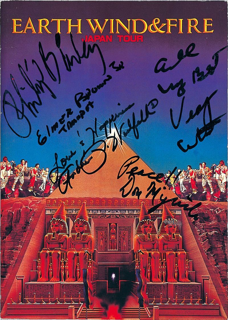 EARTH WIND &FIRE 1979 ジャパンツアー記念メダル EARTH WIND &FIRE 1979 ジャパンツアー記念メダル