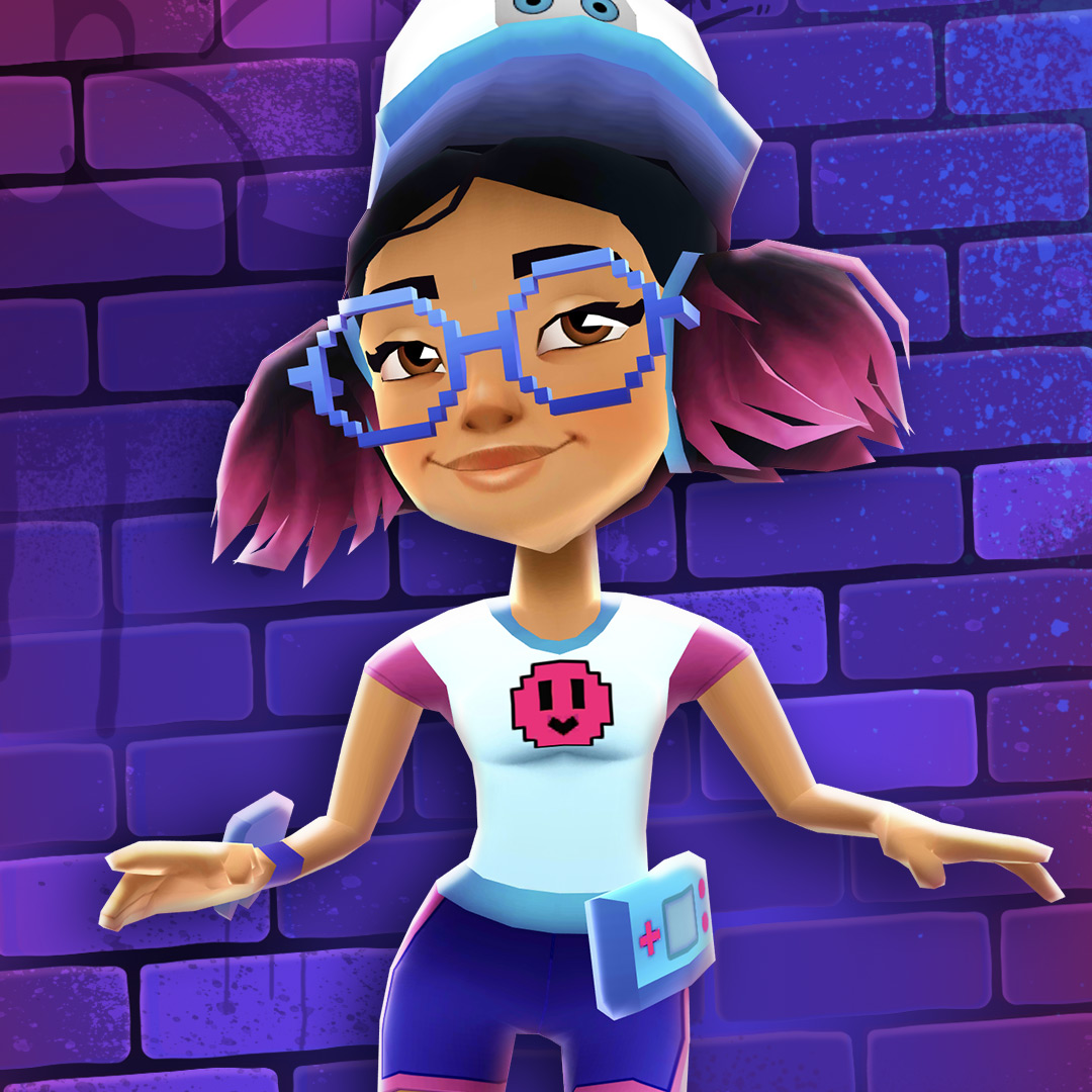 Jeny Pixel Outfit Và Ván Trượt Sunset - Subway Surfers Venice