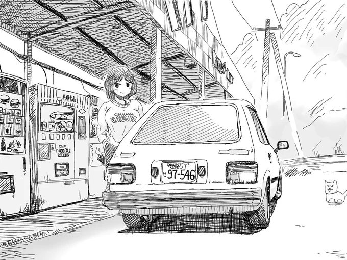 (自分の絵の)聖地めぐり 